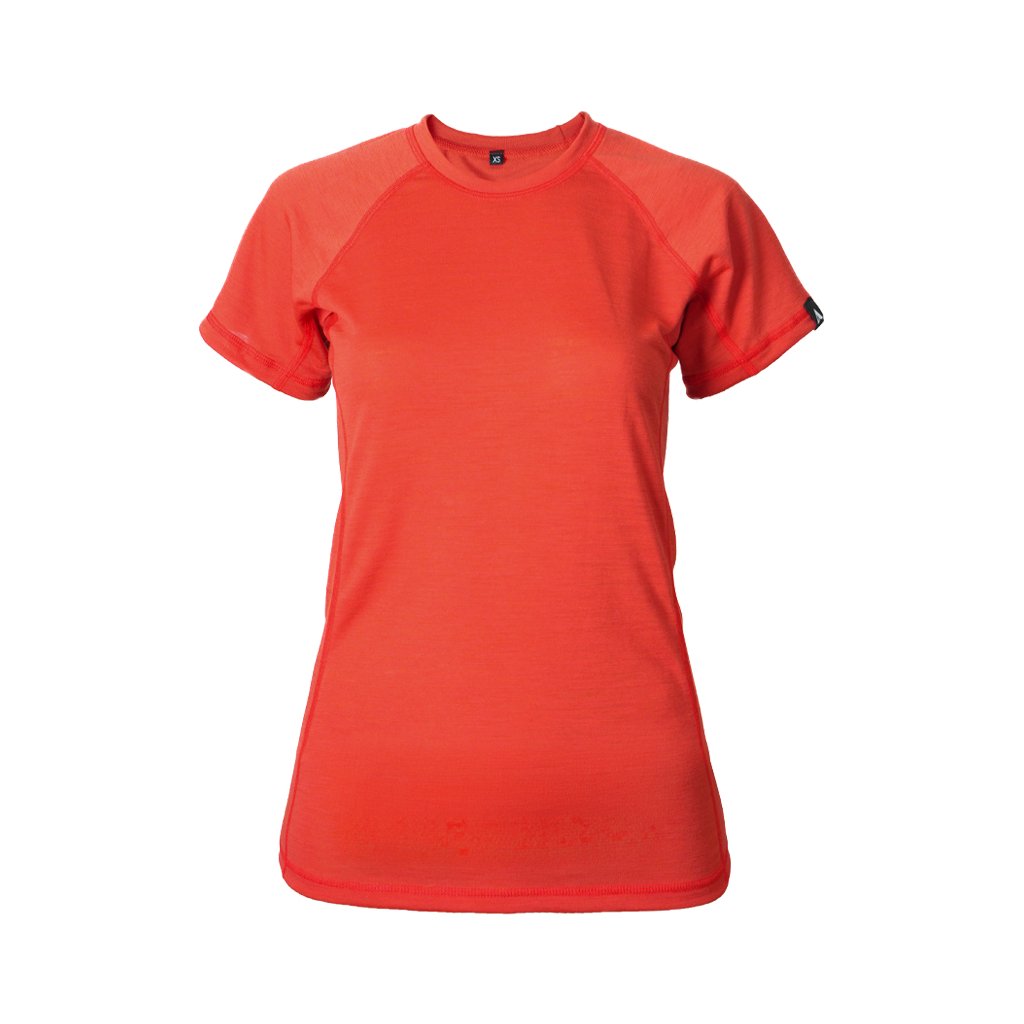 Damske Nalehko Merino Triko Red