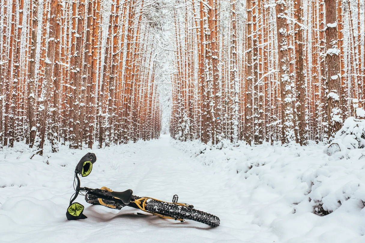 Bikepacking V Zimě
