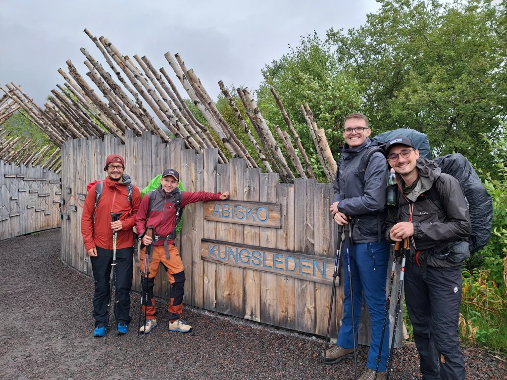 Dalkovy Trek Kungsleden Zacatek
