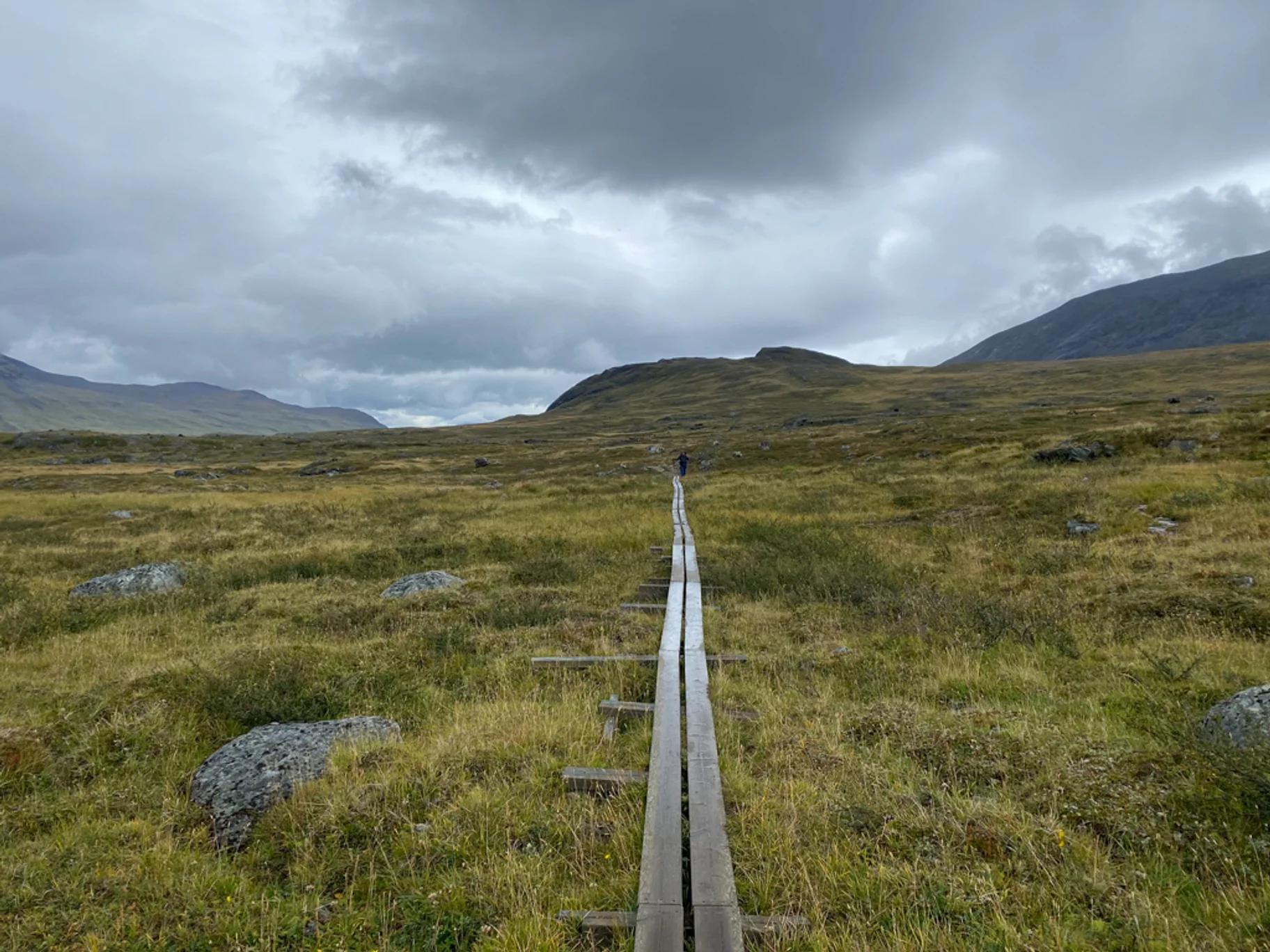 Dalkovy Trek Kungsleden Dreveny Chodnik