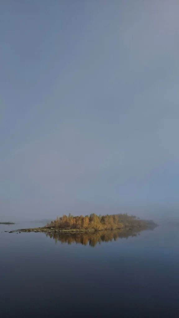 Dalkovy Trek Kungsleden Ranni Mlha