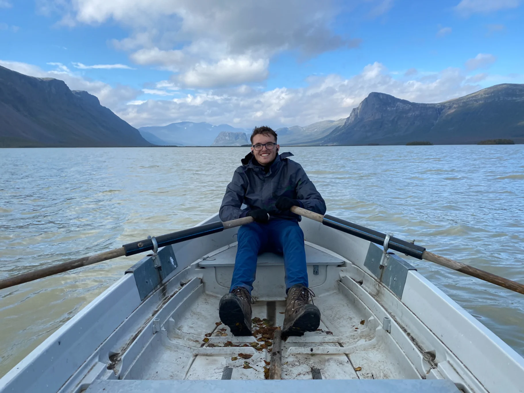 Dalkovy Trek Kungsleden Veslovani