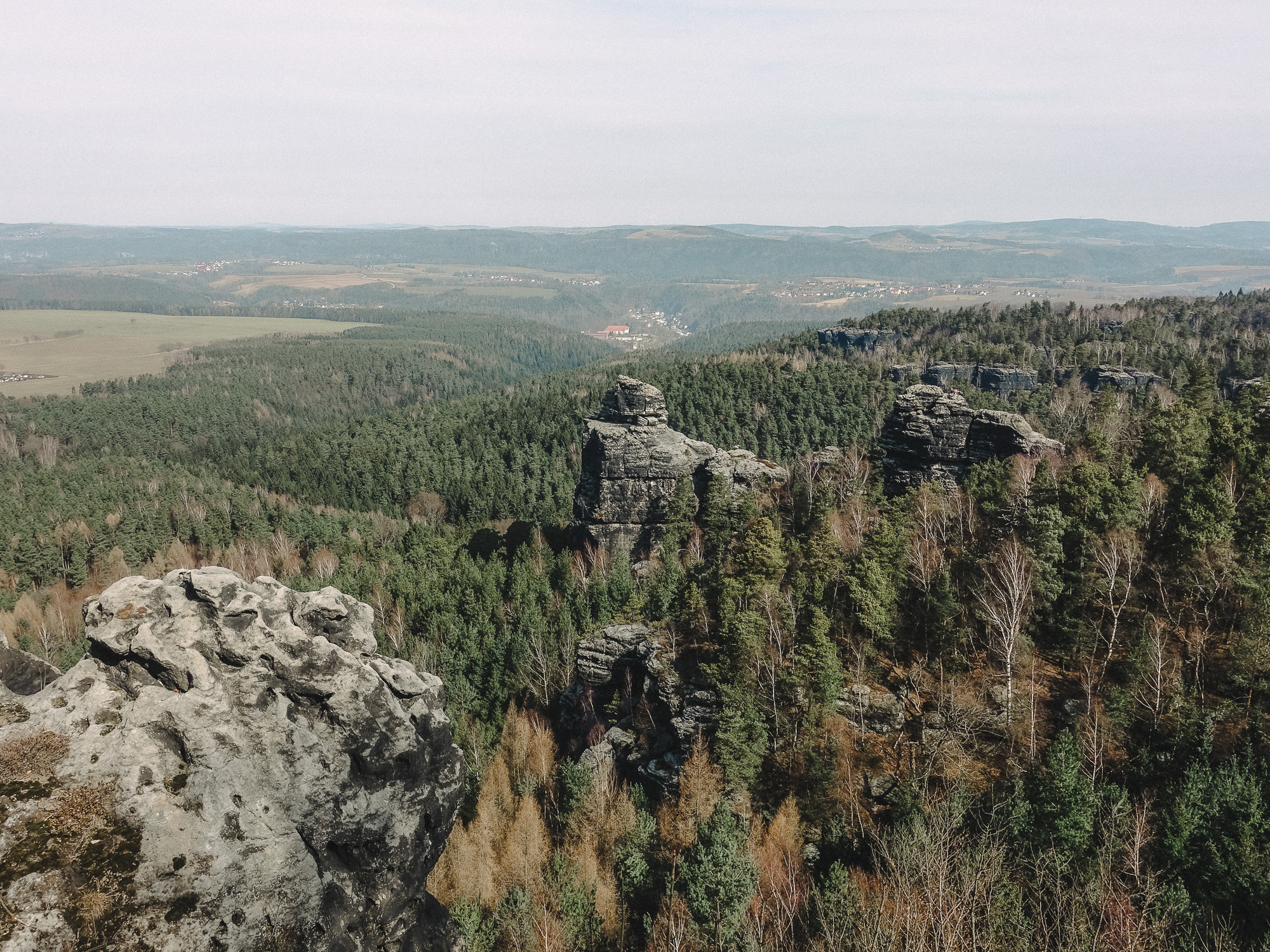 Forsteig Elbsandstein Lesni Stezka Labske Piskovce Nalehko 01 4