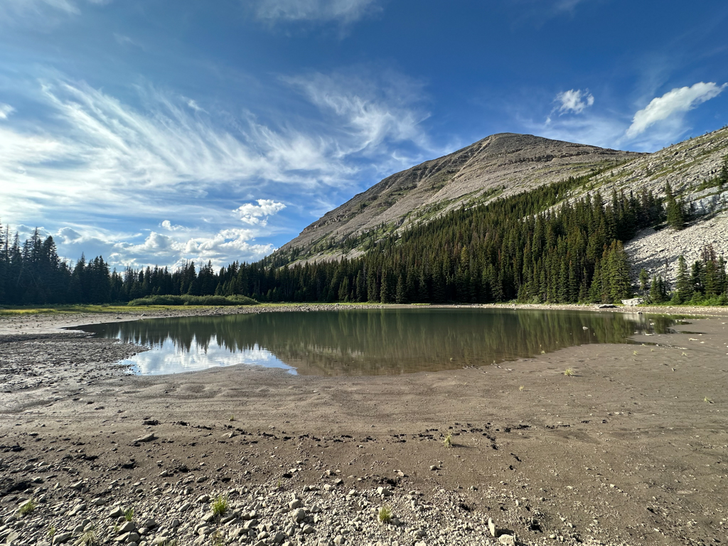 Great Divide Trail Jezirko S Teplou Vodou